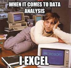 Bill Gates Meme: Data analysis using excel